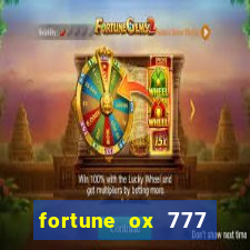 fortune ox 777 fortuna 77